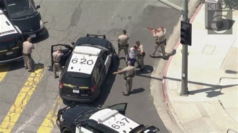 CHP captures catalytic converter theft suspect after high-speed chase